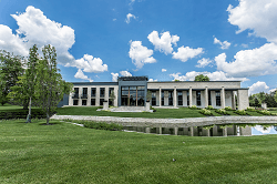 Exterior of a business building