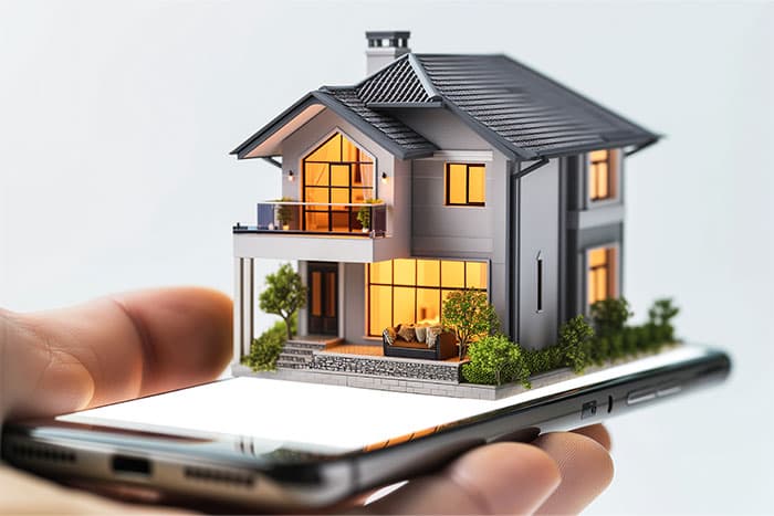 creative image of a property listing