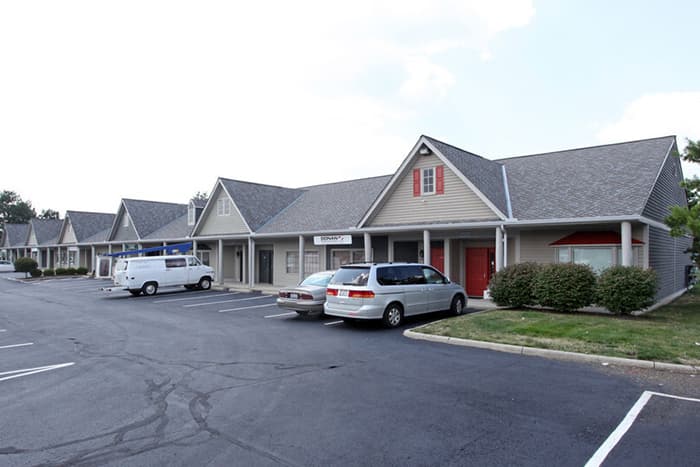 Exterior of a commercial storefront