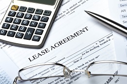 image of lease agreement